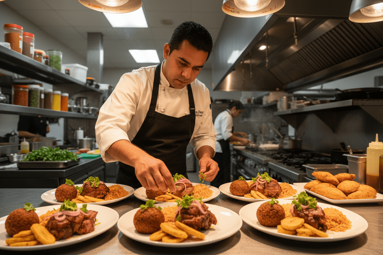 Customer picking up Chef Shaby meal prep from Buc-ee’s Denton