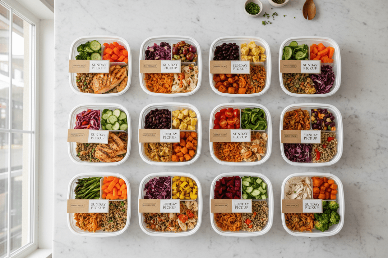 Sunday pickup bags from Chef Shaby ready at Buc-ee’s Denton