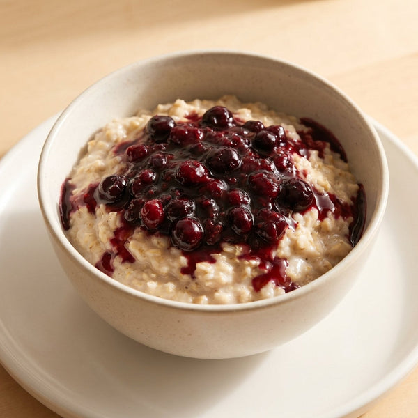 Oatmeal & Mixed Berries Compote