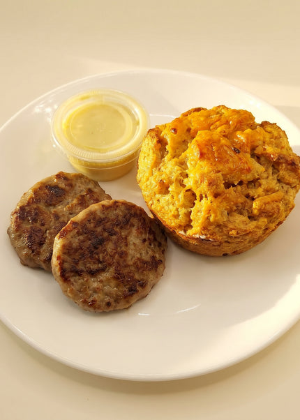 Pineapple Preserve French Toast Casserole & Sausage