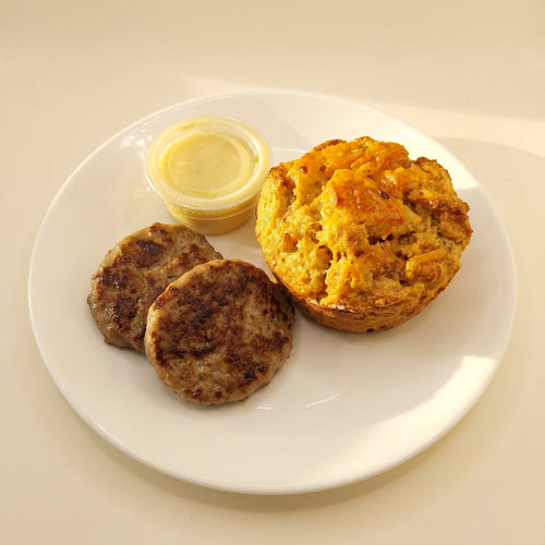 Pineapple Preserve French Toast Casserole & Sausage