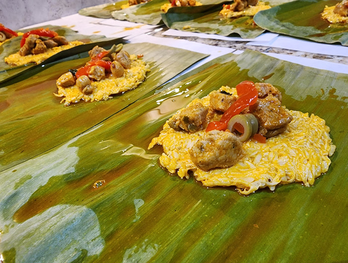 Homemade Puerto Rican family recipes cooked weekly for Sunday pickup in the DFW area