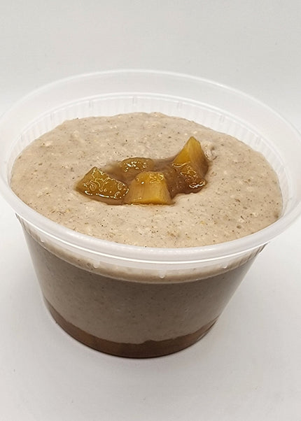 Peach Preserve Almond Milk Oatmeal