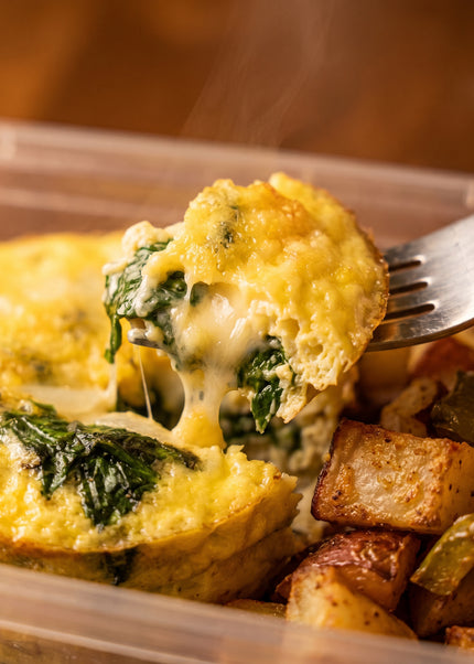 Spinach, Bacon & Swiss Frittata