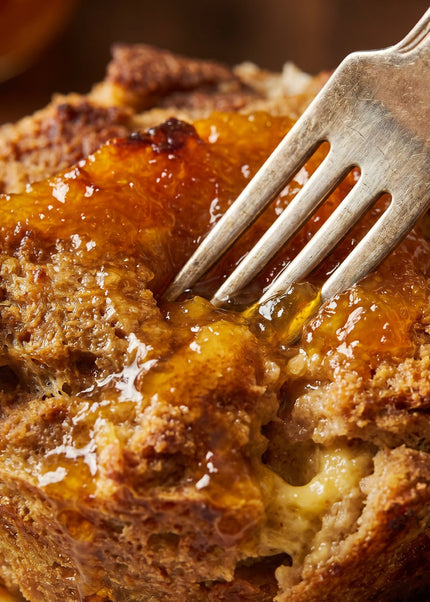 Orange Marmalade French Toast Casserole & Bacon