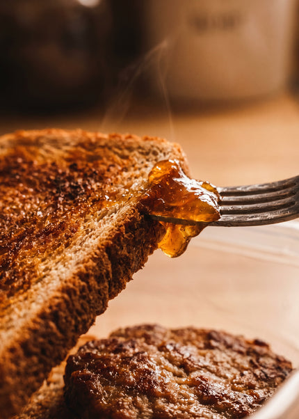 French Toast with Pineapple Preserve
