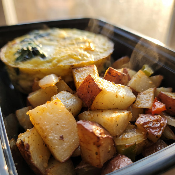 Spinach, Bacon & Swiss Frittata