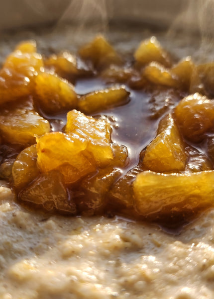 Pineapple Preserve Almond Milk Oatmeal