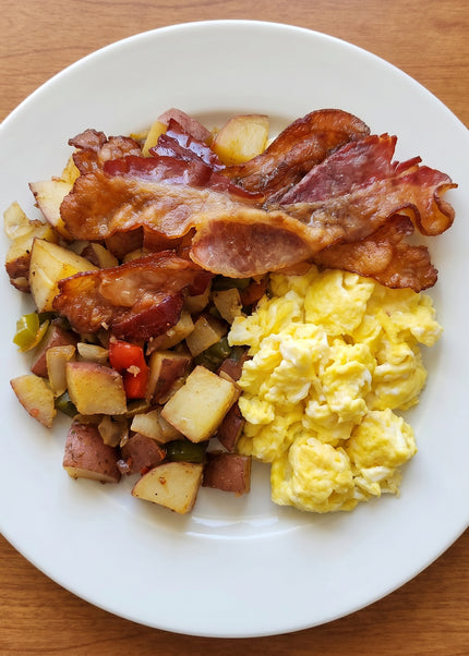 Scrambled Eggs & Bacon