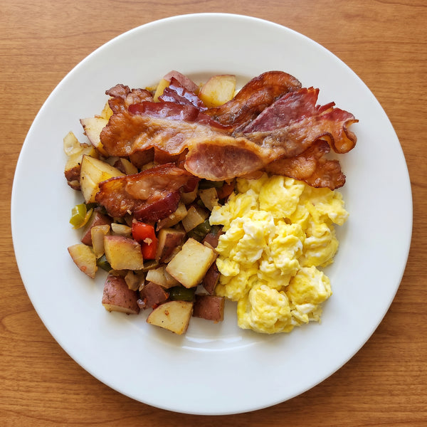Scrambled Eggs & Bacon