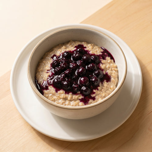 Oatmeal & Blueberry Compote