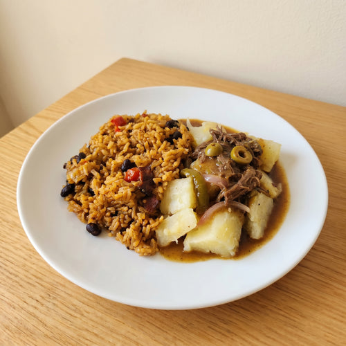 Ropa Vieja & Congri Rice
