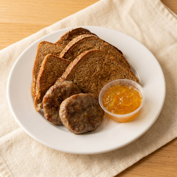 French Toast with Pineapple Preserve
