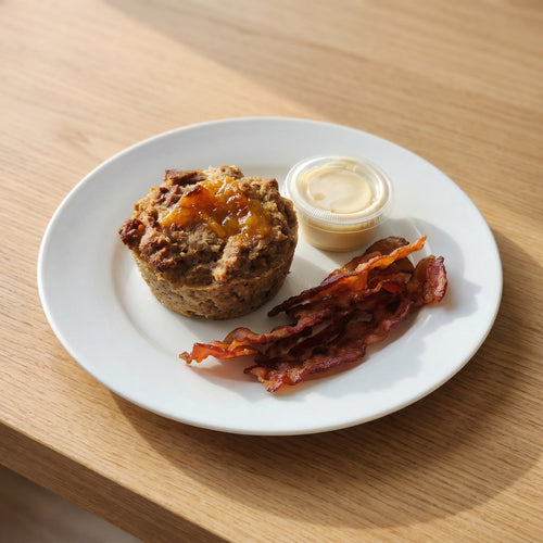 Orange Marmalade French Toast Casserole & Bacon