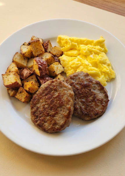 Scrambled Eggs & Sausage