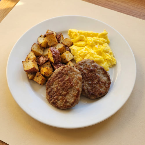 Scrambled Eggs & Sausage