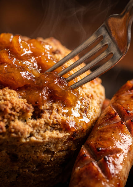 Peach Compote French Toast Casserole