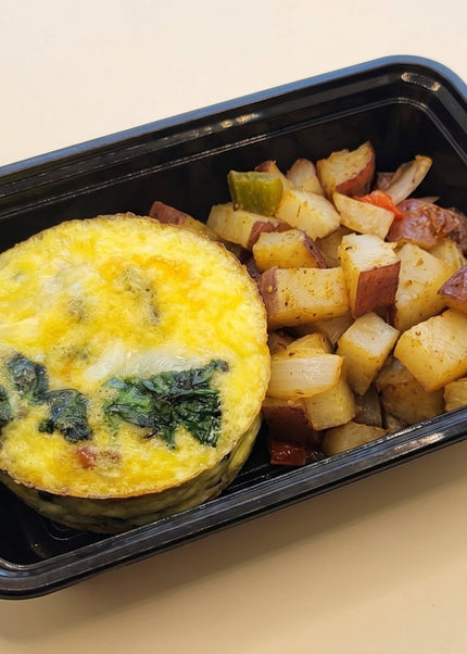 Spinach, Bacon & Swiss Frittata
