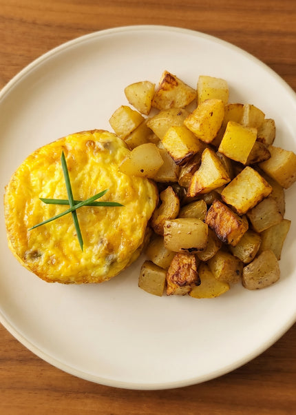 Sausage & Cheddar Frittata