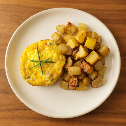 Sausage & Cheddar Frittata