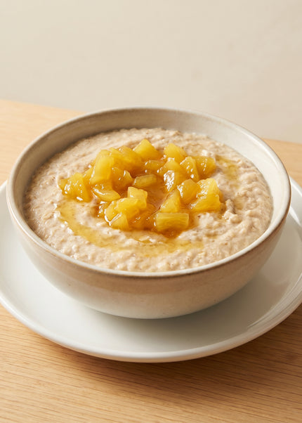 Pineapple Preserve Almond Milk Oatmeal