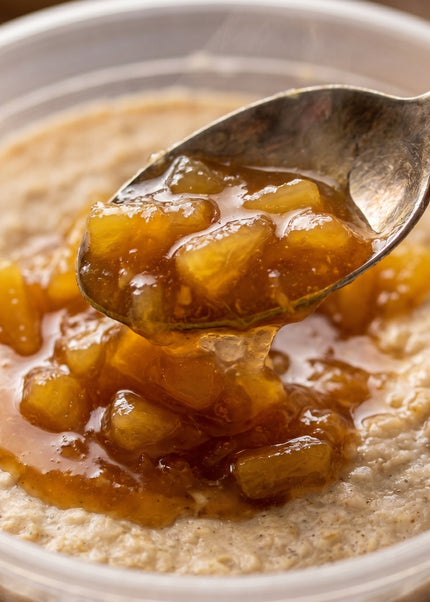 Pineapple Preserve Almond Milk Oatmeal
