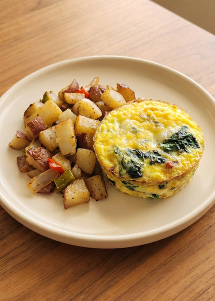 Spinach, Bacon & Swiss Frittata