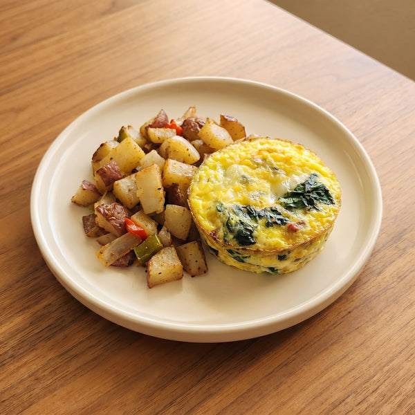 Spinach, Bacon & Swiss Frittata