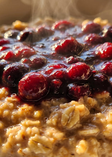 Oatmeal & Mixed Berries Compote