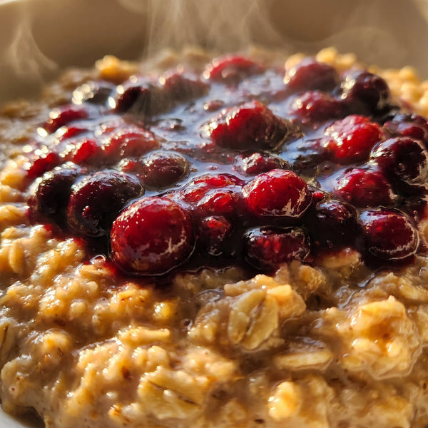 Oatmeal & Mixed Berries Compote